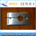 Custom made aluminium number plate punching parts